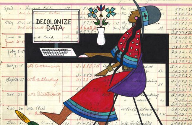 uihi-decolonize-data-ledger-art-logo