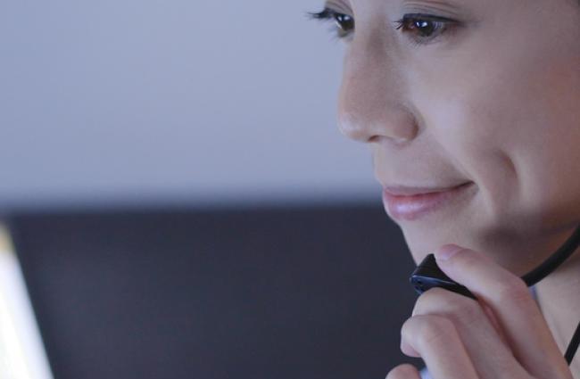 Dispatcher handling emergency call