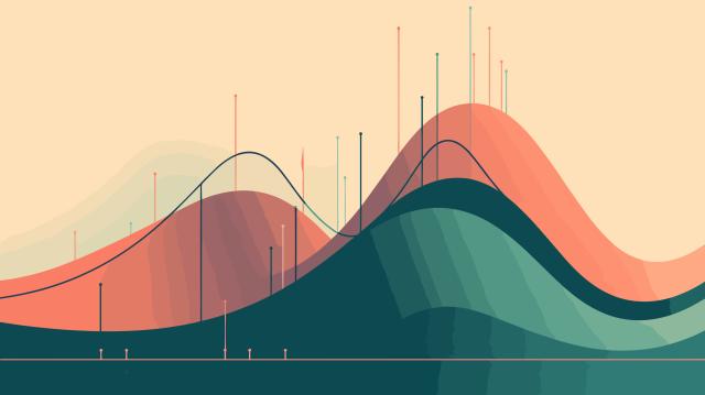 Statistical curves on a graph